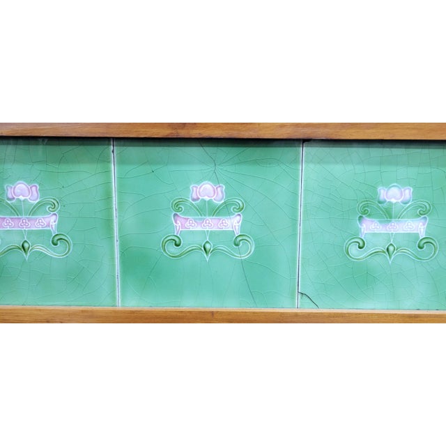 Traditional Antique Edwardian Marble Top Washstand Dry Sink For Sale - Image 3 of 11