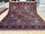 Blue Vintage Moghan Kazak Wool Rug, Blue Tree Medallion For Sale - Image 8 of 8