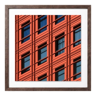 “Central Saint Giles 02” Giclee Archival Pigment Print 18x18 Framed in Walnut For Sale