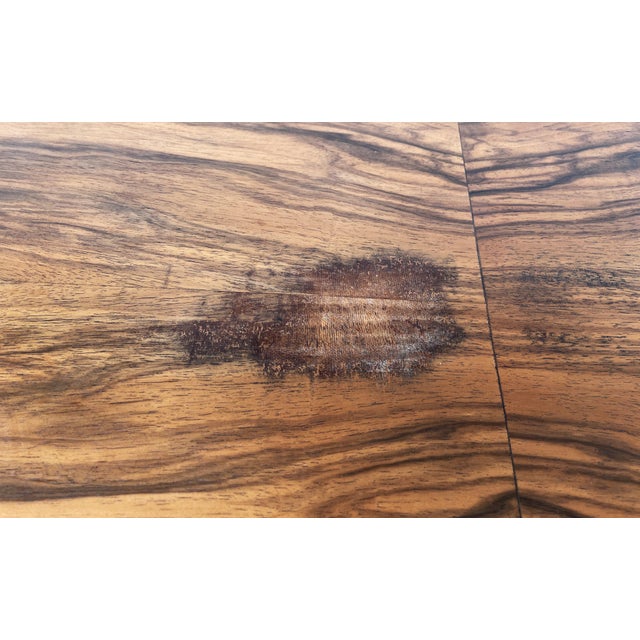 Art Deco Extendable Table in Figured Walnut, 1920s For Sale - Image 18 of 18