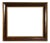 Vintage Lacquered and Gilded Wooden Frame, 1950 For Sale