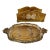 Florentine Desk Organizer& Letter Tray Set For Sale