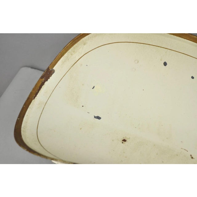 Antique Putzeys & Melot Liège Belgium Neoclassical Style Cast Iron Baby Scale For Sale - Image 15 of 18