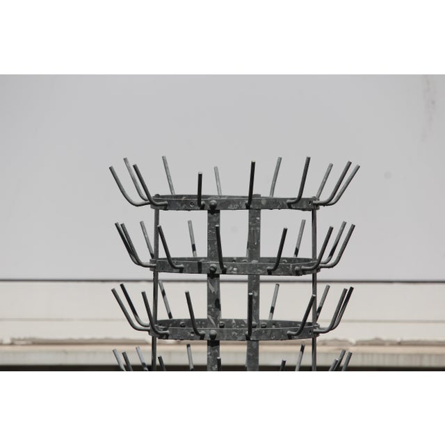 Metal Rack with Hooks, 1970s For Sale - Image 11 of 15
