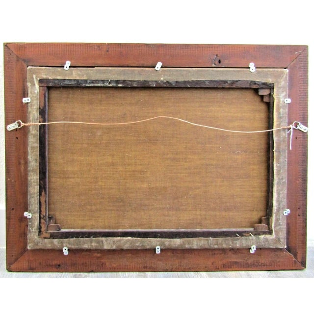 Original Claude Vernet 1773 a Shipwreck in Stormy Seas Oil on Canvas With Coa For Sale - Image 12 of 18