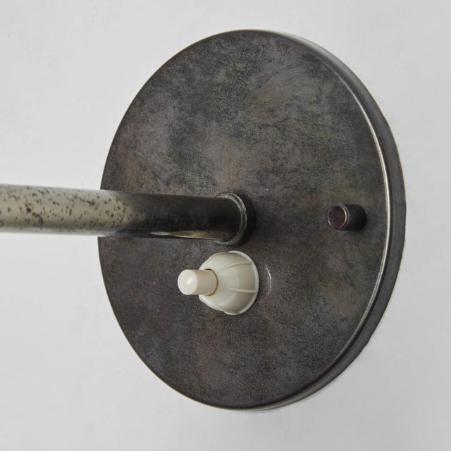 1950s Giuseppe Ostuni Model #109-1 'Tubetto 2 Snodi Piccoli' Wall Lamp for Oluce For Sale - Image 9 of 13