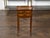 Early 20th Century French, 1900s, Walnut Side Table with Carved Tray Top and Four Small Drawers For Sale - Image 5 of 12