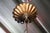 1940s Italian Rococo Revival Painted Wood & Gilt Wrought Iron 8-Light Chandelier For Sale - Image 4 of 18