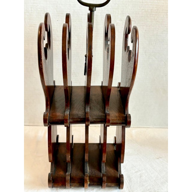 19th Century Letter Holder / Magazine Stand For Sale In West Palm - Image 6 of 12