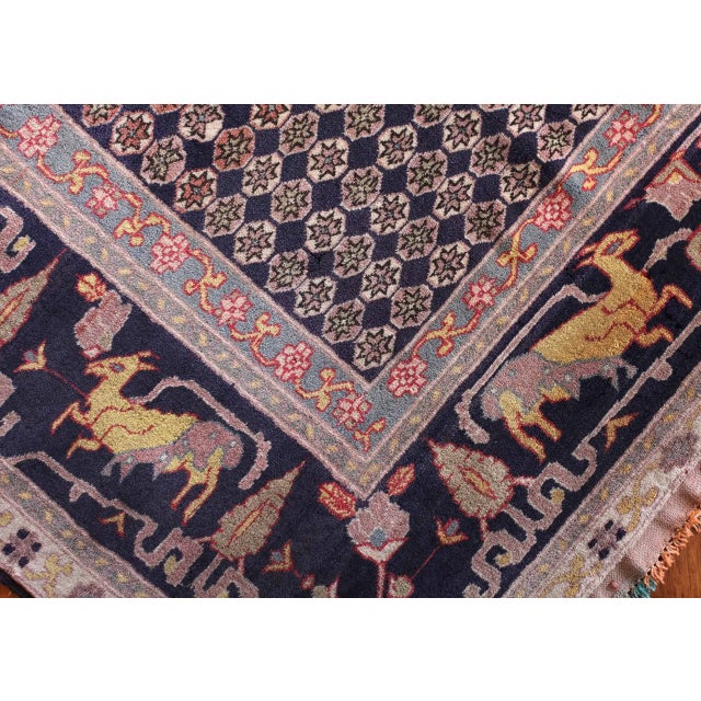 Antique Tree of Life Rug For Sale - Image 3 of 6