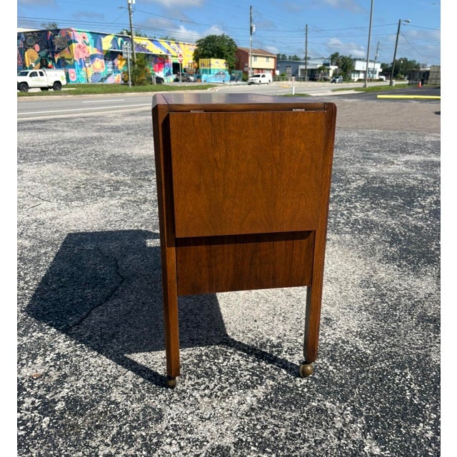 Mid Century Thomasville Urbana Server W Refinished Top For Sale - Image 10 of 13