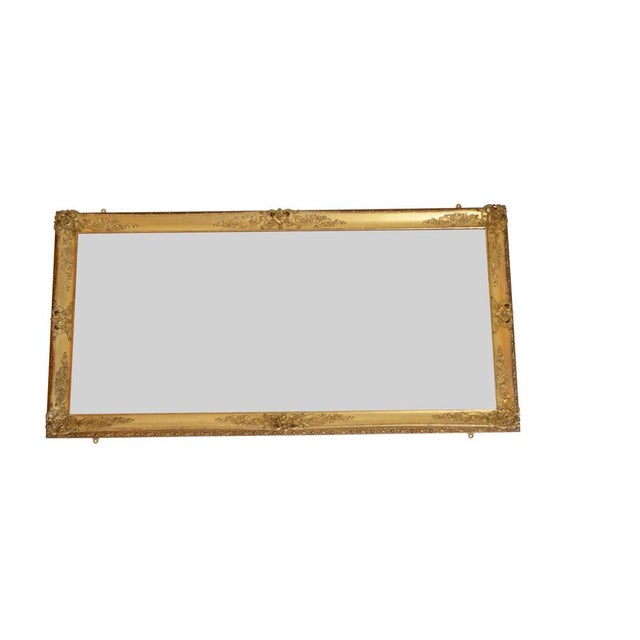 19th Century Leaner or Wall Mirror, 1840s For Sale - Image 16 of 16