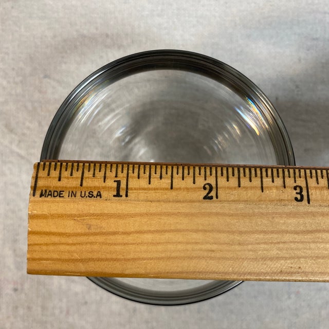 Silver Band Roly Poly Cocktail Glasses - Set of 7 For Sale - Image 10 of 10