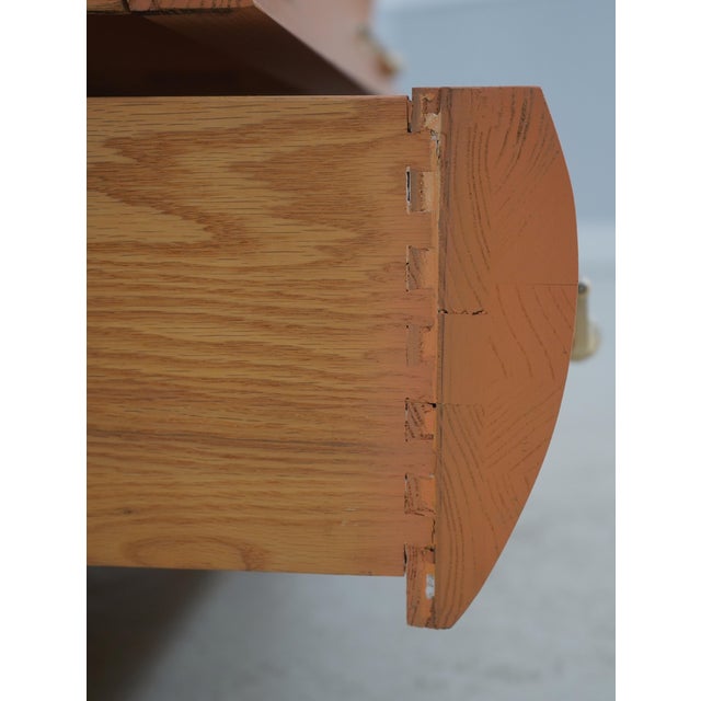 Italian Paint Decorated 2 Door Armoire For Sale - Image 4 of 18