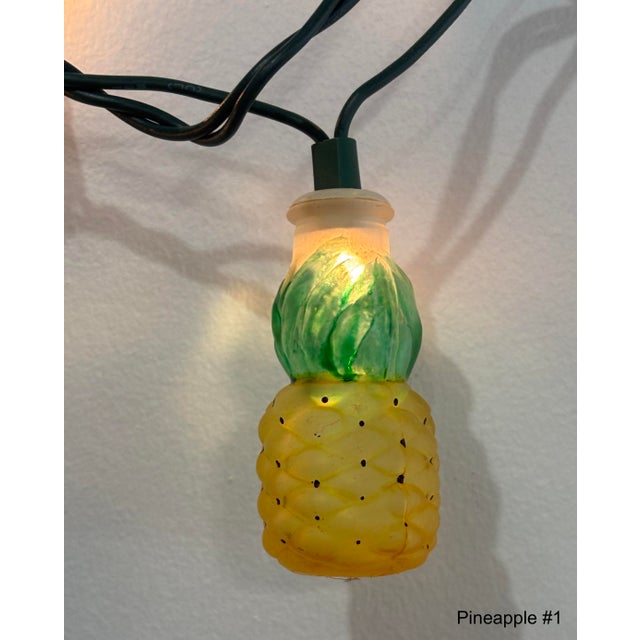 Modern All 6, 1-Price- Vintage Glass Christmas Light Covers - Fruits01 For Sale - Image 3 of 13
