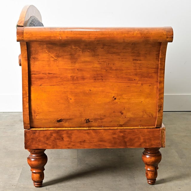 Early 19th Century Swedish 19th Century Biedermeier Chaise For Sale - Image 5 of 10