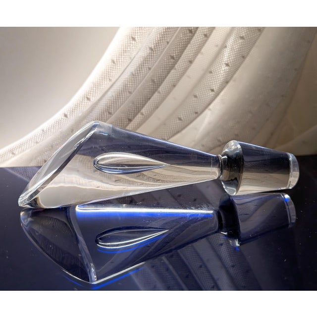 Glass Steuben Crystal Cordial Decanter Donald Pollard Design, 1953 For Sale - Image 7 of 10
