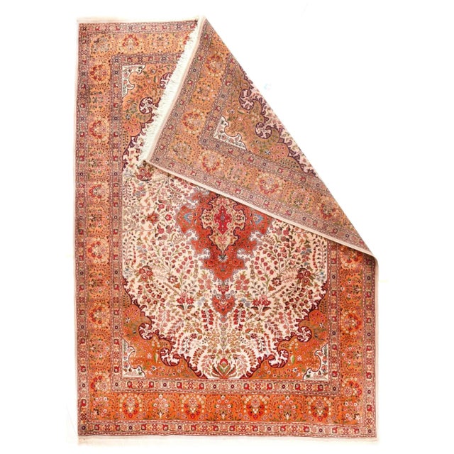 Vintage Tabriz Rug 7'2'' x 10'1''.