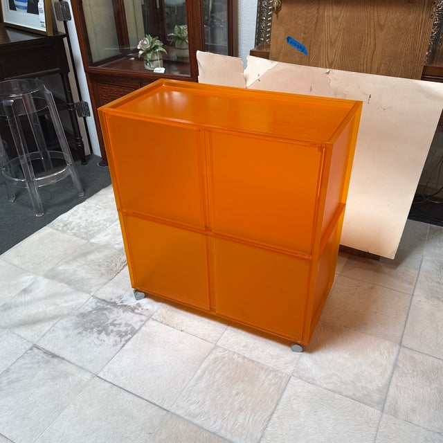 Piero Lissoni for Kartell One Storage Unit, Set of Two For Sale - Image 10 of 12