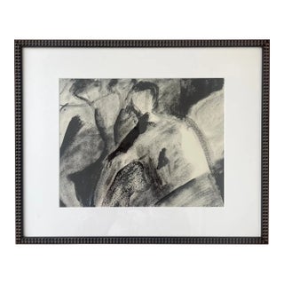 Mid-Century Abstract Figures Painting For Sale