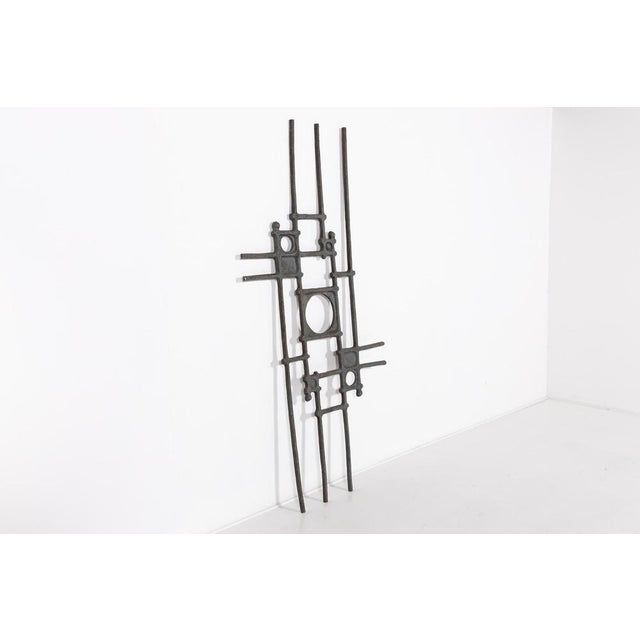 Brutalist Crafted Door Wall Art For Sale - Image 4 of 8