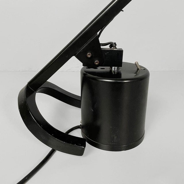 Italian Modern Dobermann Table Lamps by Elio Martinelli for Martinelli Luce, 1970s , Set of 2 For Sale - Image 12 of 18