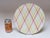 Ceramic Vintage German Ceramic Cake or Pie Plate / Round Trivet With Diamond Argyle / Lattice Pattern For Sale - Image 7 of 18