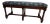 Wood Jacobean Bench With Custom Upholstered Seat For Sale