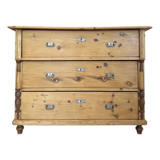 Gründerzeit Chest of Drawers in Spruce Softwood For Sale