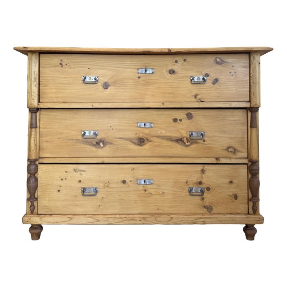 Gründerzeit Chest of Drawers in Spruce Softwood For Sale