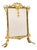 Antique French Gilt Metal Fire Screen, 1900 For Sale