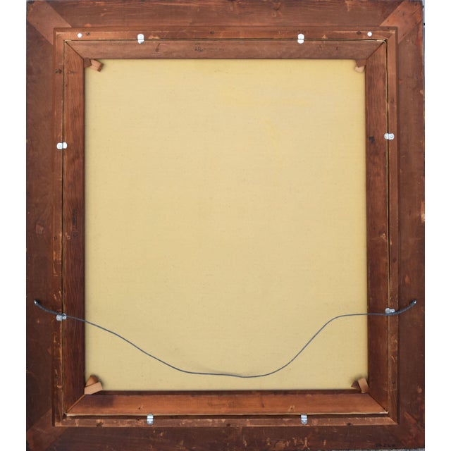 1920s H. Willard Ortlip Mother and Child 1920s - With Rare Newcomb Macklin Giltwood Frame For Sale In Monterey, CA - Image 6 of 6