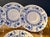 1960’s J&g Meakin Blue Onion English Saucers - Set of 6 For Sale In New York - Image 6 of 7