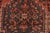 Textile Hamedan Runner 3’6” X 9’7” Red Wool Vintage Tribal Hand-Knotted Oriental Rug For Sale - Image 7 of 14