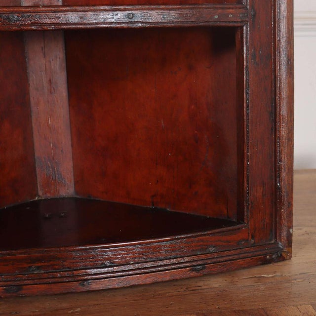 Antique English Hanging Cabinet 1700s For Sale - Image 5 of 7