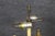Traditional Pair Figural French Figural Maidens Empire Style Gilt Metal Candelabras Lamps For Sale - Image 3 of 9