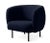 Contemporary Cape Lounge Chair in Steel Blue by Warm Nordic For Sale - Image 3 of 4