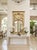 Cream Vintage French Neoclassical Style Trumeau Mirror With Hand-Painted Pastoral Scene For Sale - Image 8 of 9