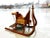 Likely Scandinavian or Northern European, 19th century, this is an antique Arretikker sleigh, crafted with hand-painted...