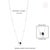 Toi Et Moi Pear Cut Blue Sapphire & Diamond Pendant Necklace in 14k White Gold For Sale - Image 11 of 15