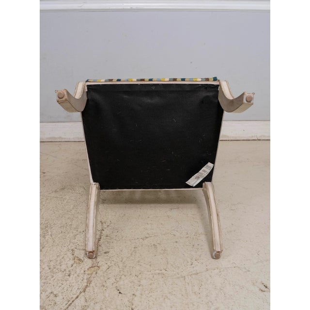 Councill Craftsmen Neoclassical Painted Finish Armchair For Sale - Image 16 of 16