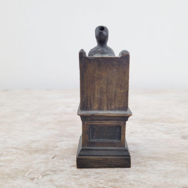 Grand Tour Bronze Copy of a Well-Known Statue of St. Peter, Italy Circa 1910 For Sale - Image 4 of 8
