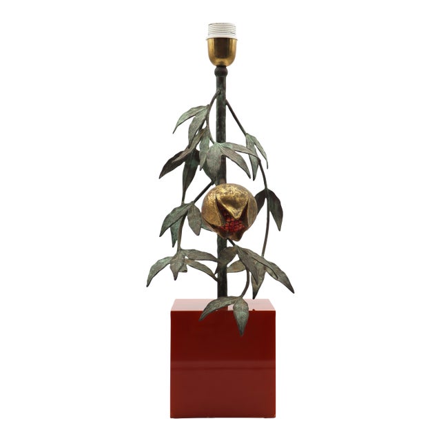 1970s Bronze Table Lamp by Maison Jansen For Sale