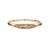 Antique Edwardian Bracelet Pearl Diamond 14k Yellow Gold Bangle Vintage Jewellery For Sale - Image 4 of 4