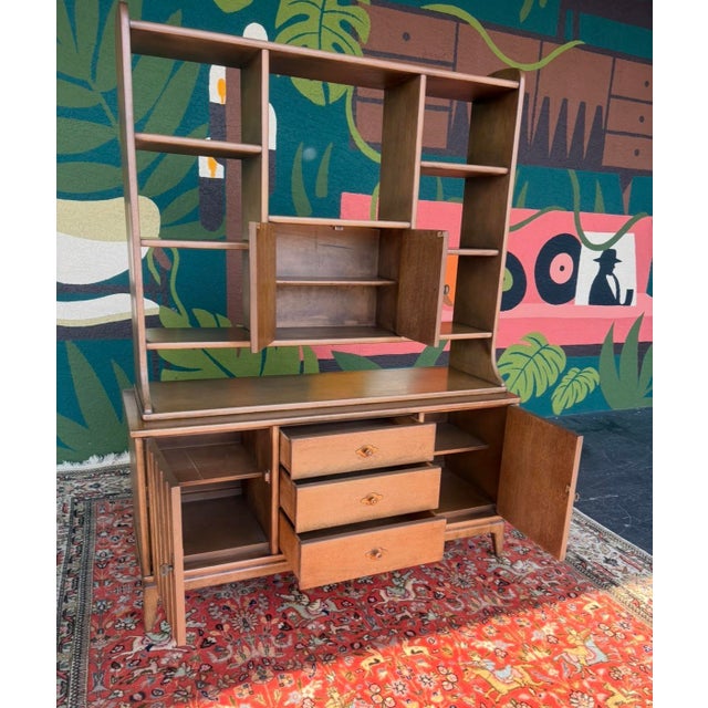 Mid 20th Century Mid Century Broyhill Premier Room Divider For Sale - Image 5 of 12