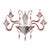 Glass Venetian Imperial Rigadin Murano Glass Wall Sconce in Transparent Glass by Simoeng for Simoeng For Sale - Image 7 of 7