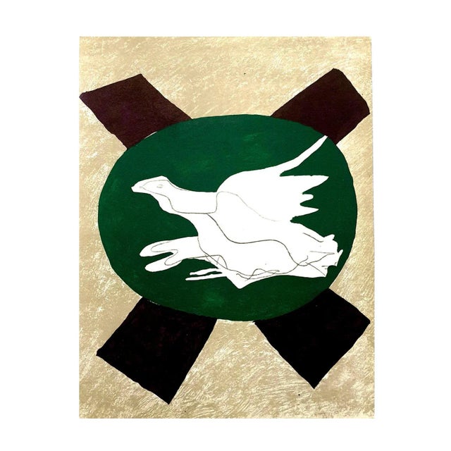 Georges Braque - Birds - Original Lithograph 1958 For Sale - Image 6 of 6