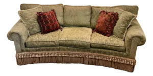 Contemporary 8’ Custom Made Curved Sofa