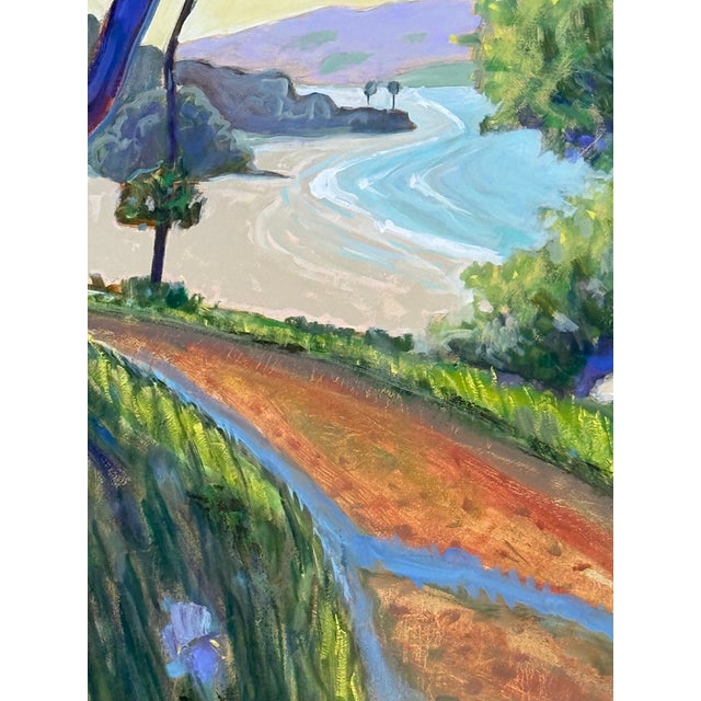 2020s Large Expressionist California Landscape Oil on Canvas Hartman For Sale - Image 5 of 7