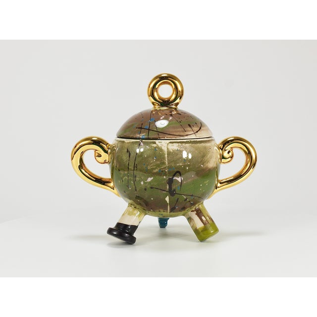 1990s Postmodern Pop Art Sculptural Tea Service by Juraj Mahalik for Art4, Slovakia, 1990s, Set of 10 For Sale - Image 5 of 18